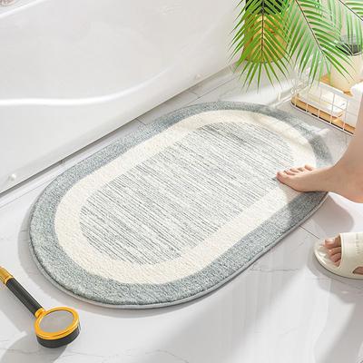 Absorbent Mat for Bathroom Door Non-slip Mat for Home Bathroom Bathroom Door Mat for Bedroom Door Mat for Toilet Carpet