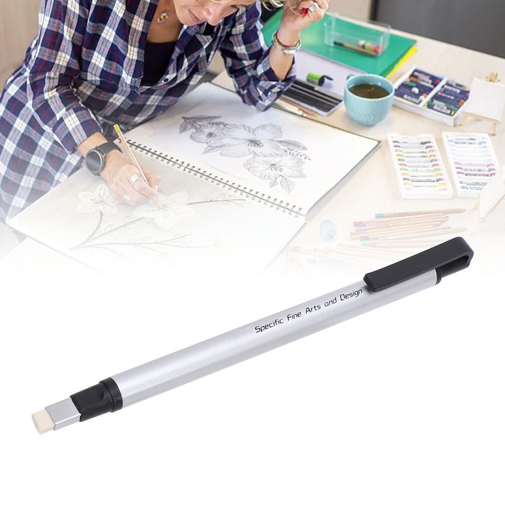 Mechanical Eraser Pen Plastic Casing High Accuracy Pen   Eraser for School   0.25x5mm