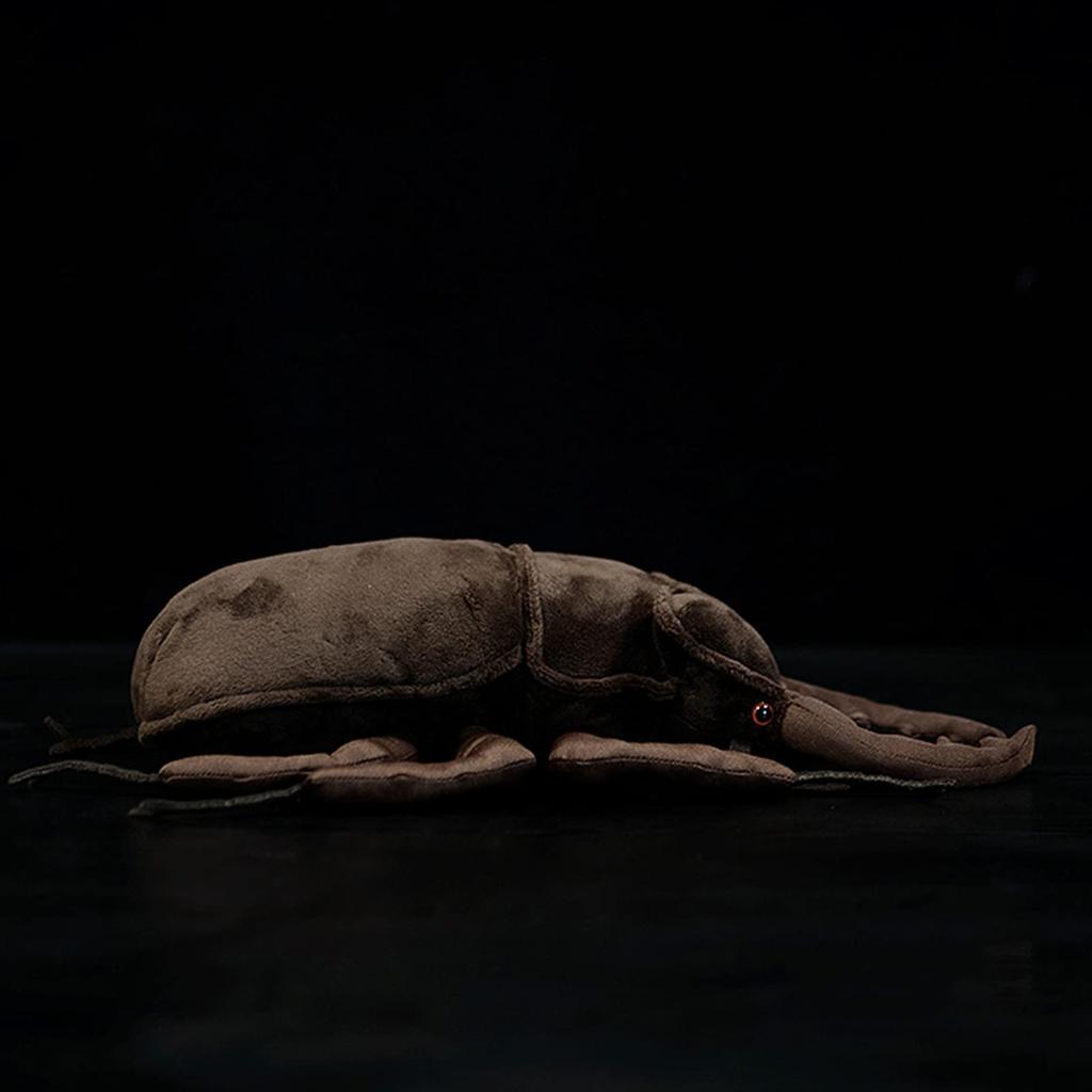 Realistic Stag Beetle Plush Stag Beetle Atlas Animal Insect Beetle Plush 26cm Soft Crustacean Animal Unique Beetle Plush Toy Model Doll Gift for Toy,