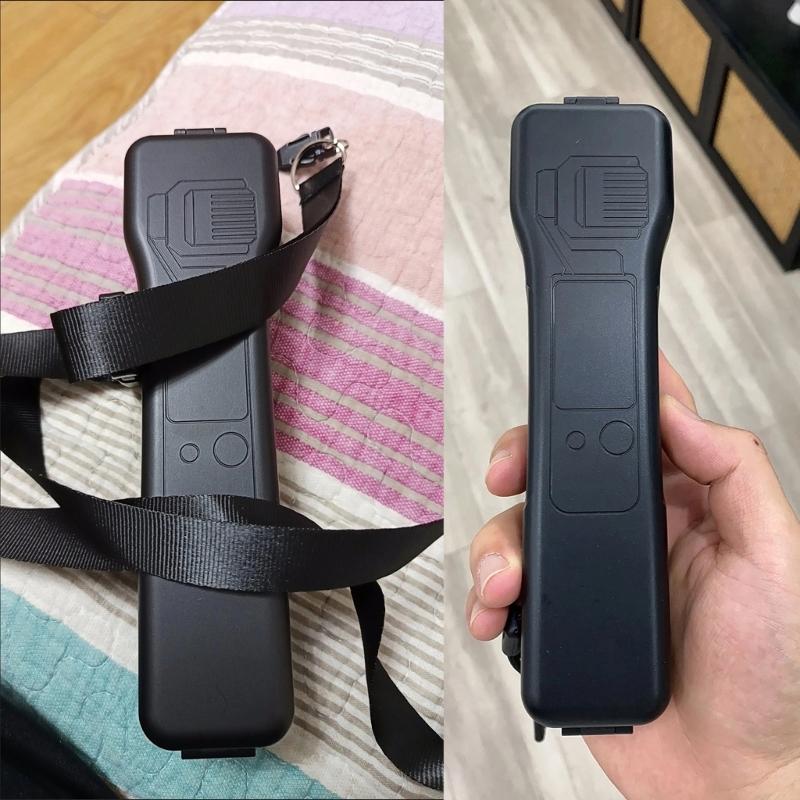 Plastic Protective Organiser for Pocket 3 Camera Featuring Quick Access Closure And Interior Compartment