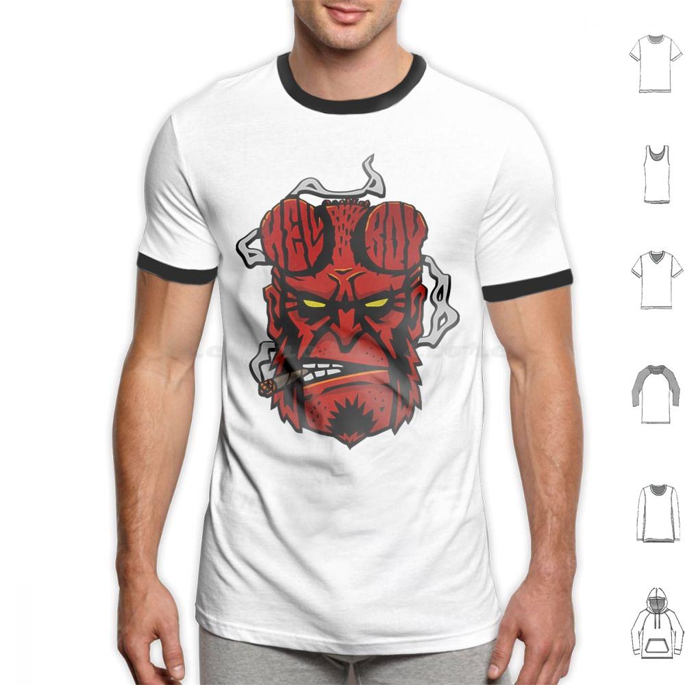 Hellboy T Shirt Cotton Men Women DIY Print Hellboy Comic Books Comics Halloween Hellboy 2 Hellboyanimated Hellboy Comic