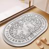 Diatomaceous Earth Non-Slip Bathroom Mat – Water Absorbent & Quick-Drying