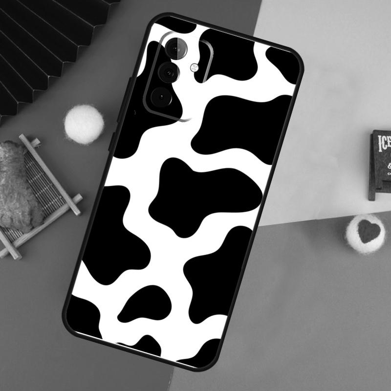 Cow Print Case For Samsung Galaxy A54 A34 A14 A55 A35 A33 A53 A13 A23 A17 A06 A16 A56 A36 A52 A32 A15