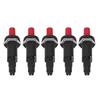 5PCS Piezo Igniter 1 Out 2 Spark PP Shell Push Button Grill Igniters for Outdoor Cooking