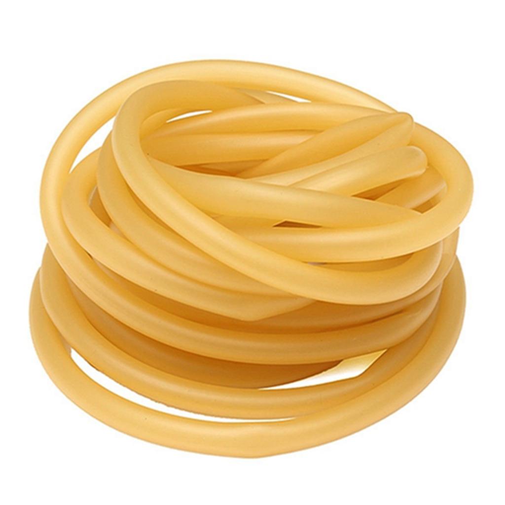 6x9mm Natural Latex Rubber Band Rubber Hose for   Catapult Surgical Tube Elastic Parts