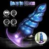 Anal Plug Silicone - Gradual Anal Trainer Kit for Men Women, Soft Butt Plug for Prostate Massage & G-Spot Stimulation, Adult Sex Toy