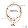Christmas Day Necklace European and American Multi-layer Christmas Necklace Christmas Necklace