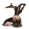Hermit Crab Climbing Toy Resin Tree Trunk Ornament Aquarium Decoration For Reptile Lizard Newt Hermit Crab