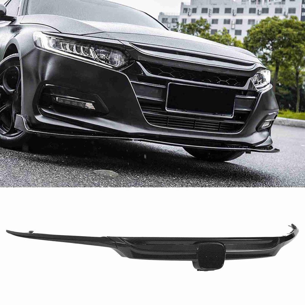 Front Bumper Upper Grill Cover and Eyebrow Headlight Eyebrow Cover for 2018 to 2021