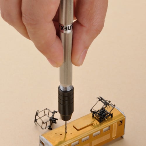 ANEX No. 98-ST Heavy-Duty Retractable Pin Vise, 0.1-3.2mm