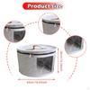 Felt Organizer for Hats with Lid, Round Container Closet And Travel