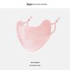 Riya Women's Ice Silk Anti-UV Sunscreen Mask - Thin, Breathable, Blush Gradient, Full Face Coverage
