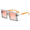 New European American Retro Square Unisex Trendy Fashion Street Style Sunglasses