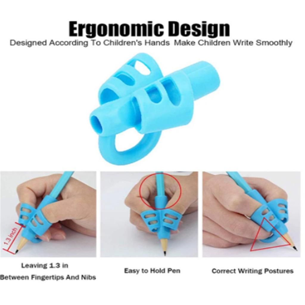 2-piece Set Of Early Childhood Education Baby Pen Grip Corrector Random