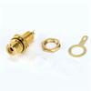 Feb.60Pcs Gold Plated RCA Terminal Jack Plug Female Socket Chassis Panel Connector For Amplifier Speaker