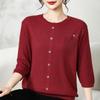 QingHe Cashmere Women's 30% Cashmere Sweater - Soft & Warm Wool Blend Pullover