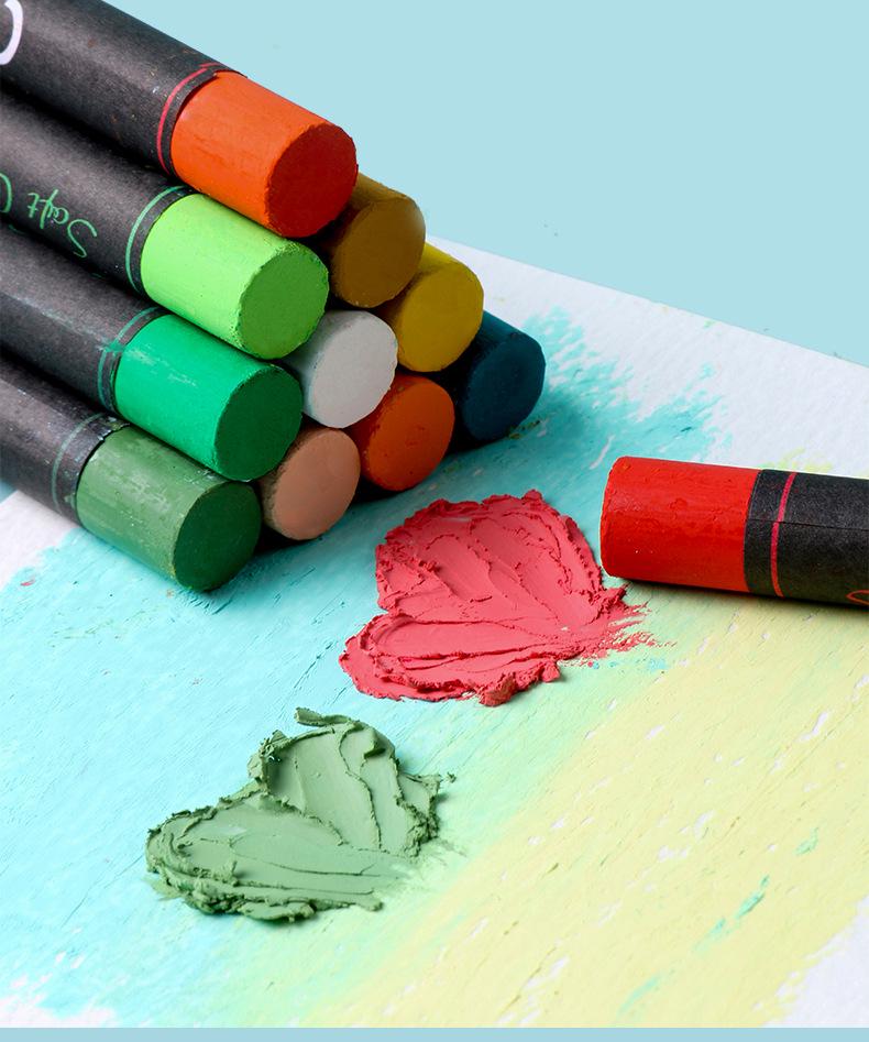 Giorgione 48 Macaron Morandi Ölpastellkreiden Blechset