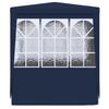 Professional Party Tent with Side Walls 2.5 x 2.5 m Blue 90 g m²