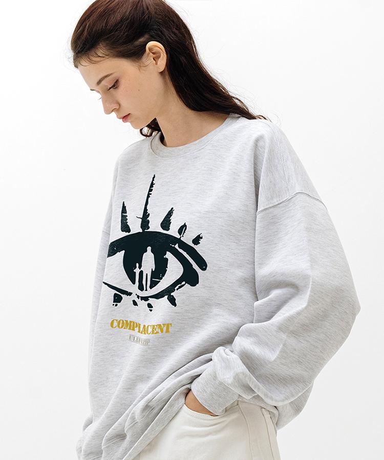 ULIFEZIP Iperson Oversized Sweatshirt 4 Colors [Ulzm_5029] (B Type)