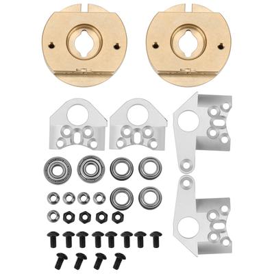 2 Stücke RC Messing Interne Beadlock Radgewichte Ersatz für Axial Wraith 90018