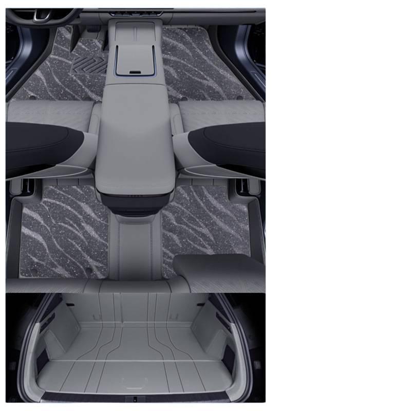 Juego de Alfombrillas de Suelo y Alfombrilla de Maletero Zeekr 7X - Cobertura Completa Piezas de Mejora Interior 2025