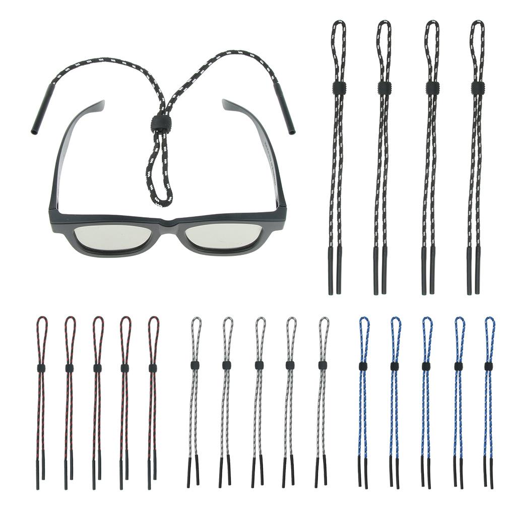 Sunglass Holder Strap,Reading Safety Glasses Eyewear Retainer Cord Lanyard --5 Pack -