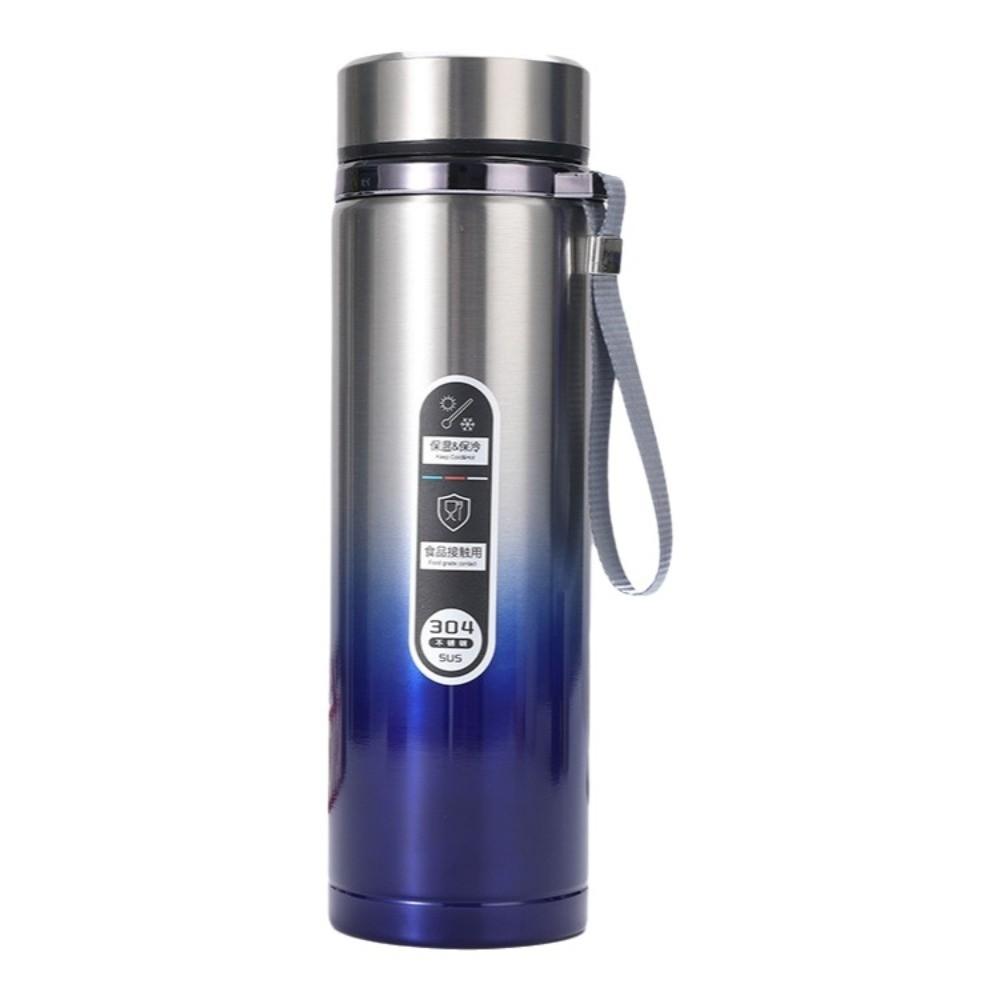 Durable 1L Sports Thermos Cup Stainless Steel Fall-resistant Insulated Water Bottle Large Capacity Thermos Mug Gift 1000ml