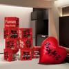 Giant 63" Heart Aluminum Foil Balloon for Housewarming or Living Room Decor Photo Prop