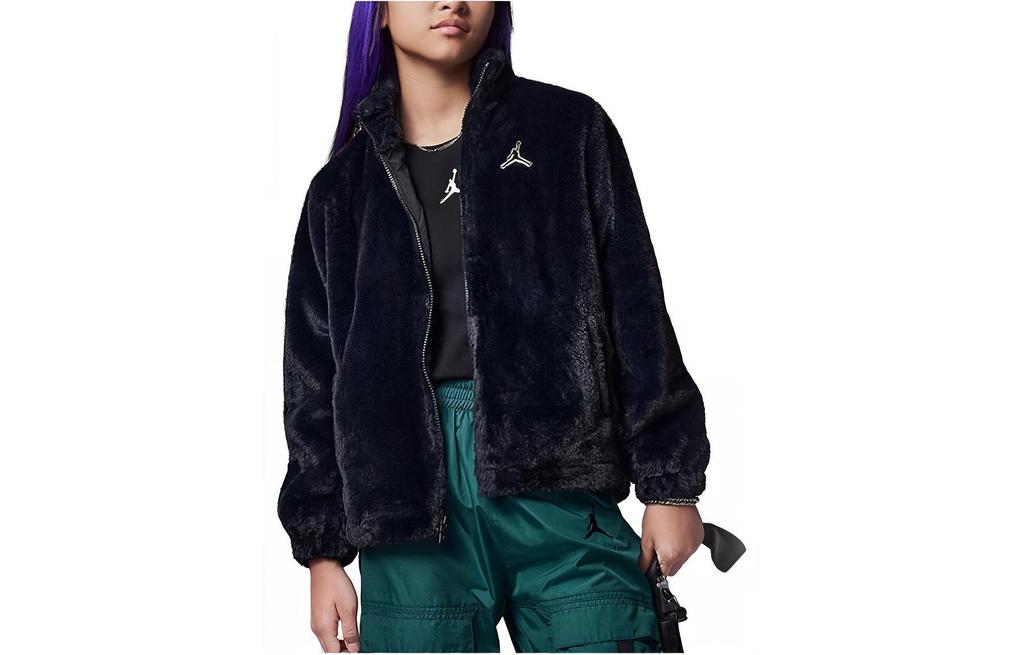 Jordan Kids Jackets Stand Collar Thickened FD4988-010