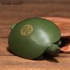 Creativity Turtle Sculpture Ornaments Chinese Yixing Purple Clay Tea Pet Handmade Animal Tea Figurine Crafts Tea Set Decoration