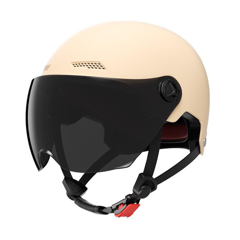 

Factory Electric Motorcycle Helmets Men Women Vehicles Cars Riding Semi-helmets All Seasons one size