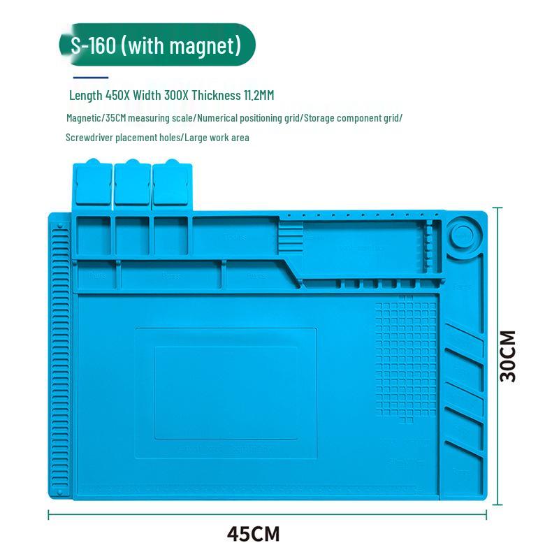 Magnetic Anti-Slip Silicone Repair Pad for Electronics