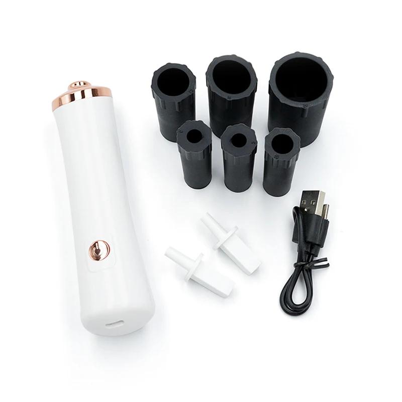 

Type-C Recharge Eyelash Glue Shaker Electric Wake-Up Device Nail Polish Tattoo Ink Pigment Lash Glue Shaking Machine Makeup Tool білий