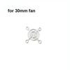 2PCS 3cm 4cm 8cm 12cm Dc Cooling Fan Guard Metal Grill Computer Metal Cover Net for Fan 30mm 40mm 50mm 60mm 70mm 80mm 120mm