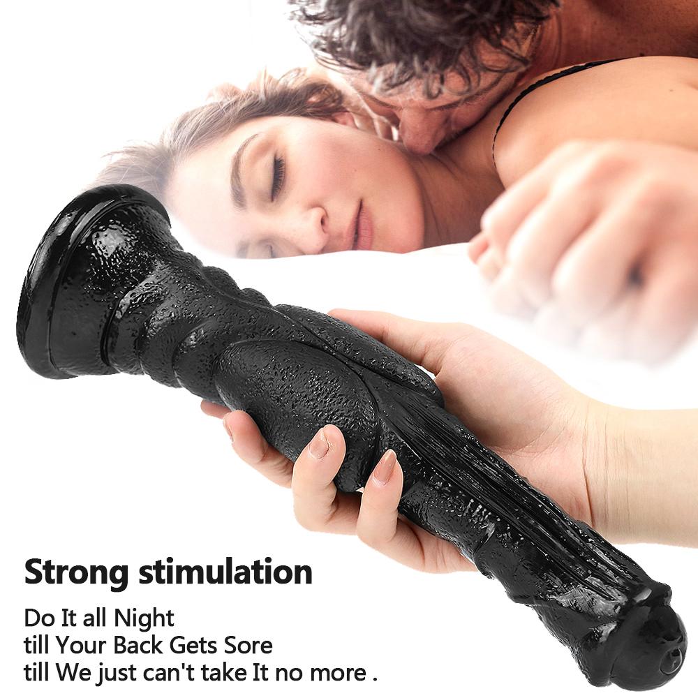 Pferdepenis-Simulation Tierdildo Sex Orgasmus Erwachsener Dildo Saugnapf Penis Anal Butt Plug Erwachsene Produkte 18+ Sexspielzeug