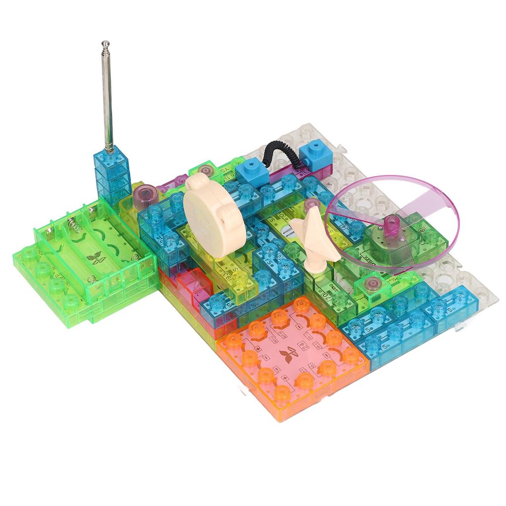 Schaltungsbaukasten Baustein Elektrizitätsexperiment Spielzeugset für Kinder