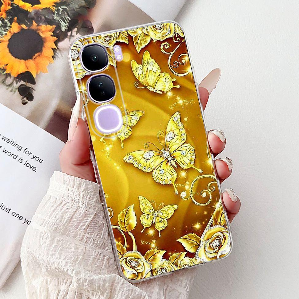 Clear For Vivo V40 Lite IDN Case 4G 5G Cute Cartoon Cool Luxury Funny Boys Girls Phone Case For vivo V40 Lite 5G IDN Back Cover