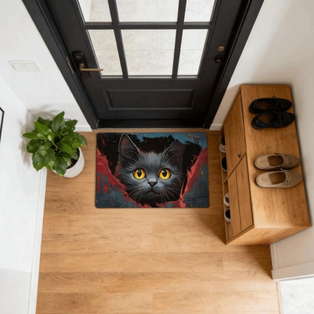 Water-absorbing Optical Illusion Doormat Non-slip Bedroom Door Rug Bathroom Carpet  Home Decor