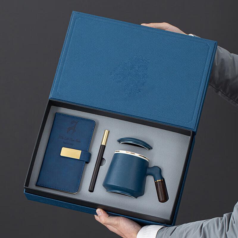 Shangqi Ceramic Cup & Notebook Gift Set