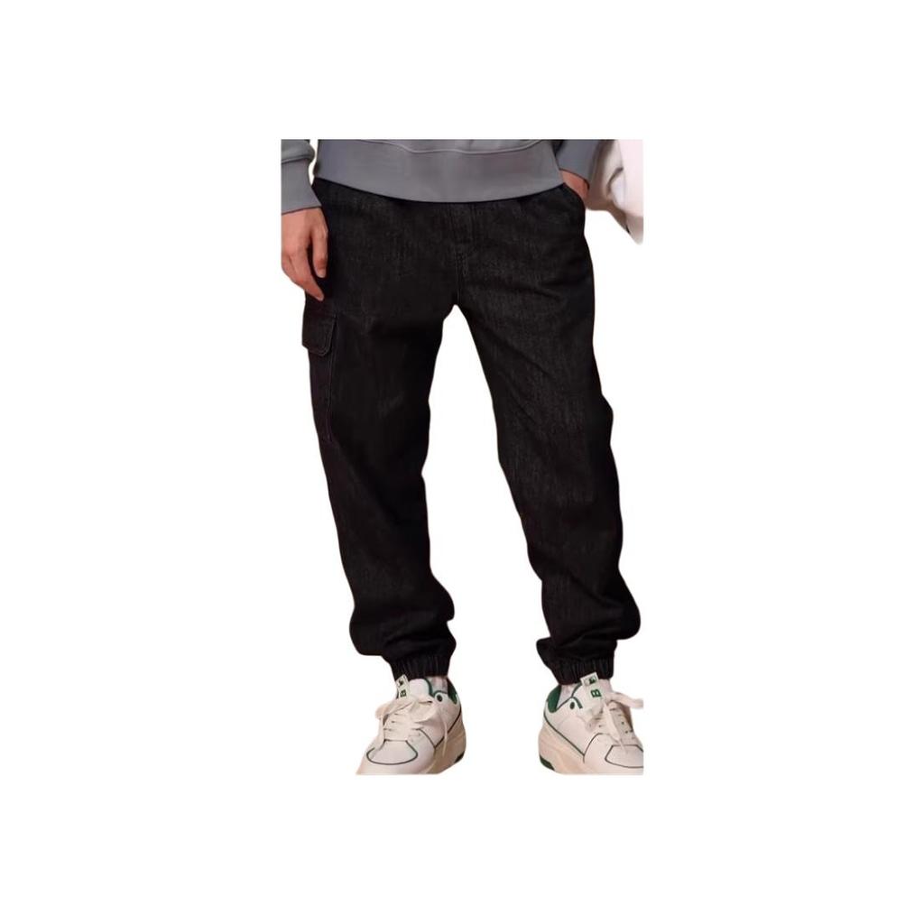 New MLB New York Yankees Jeans Unisex Black 3ADPEC124-50BKS