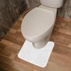 Toilet Rugs U Shaped Washable Bath Rugs For Bathroom Non Sliping Extra Soft And Absorbent Microfiber Bath Plush Comfortable Bath Rugs