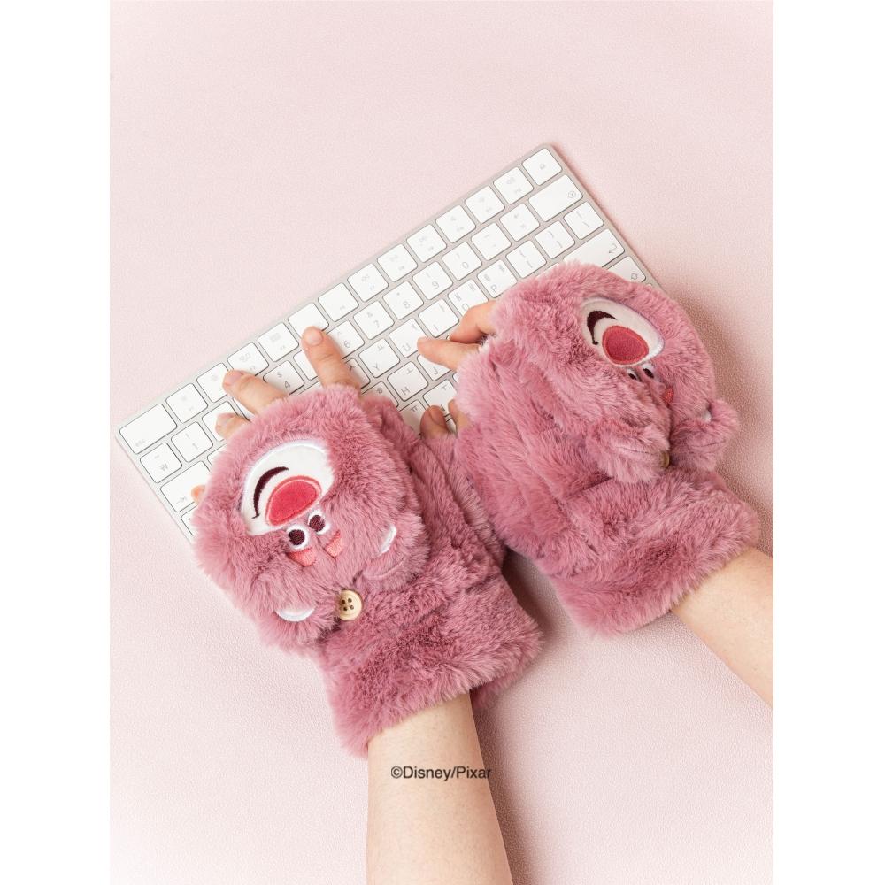 Daiso Pixar Toy Story Adult Soft Flip Cover Cold Weather Gloves