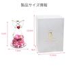 Birthday Angel Memorial Eternal Flower Immortal Rose Mother's Day Valentine's Day Gift Glass Dome Gift (Pink)