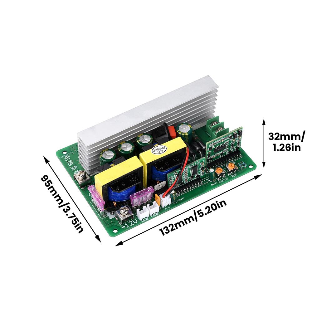 DC12V-14.5V to AC220V Step-Up Transformer 500W Inverter Circuit Board Boost Converter Reserved Temperature Control Fan Interface