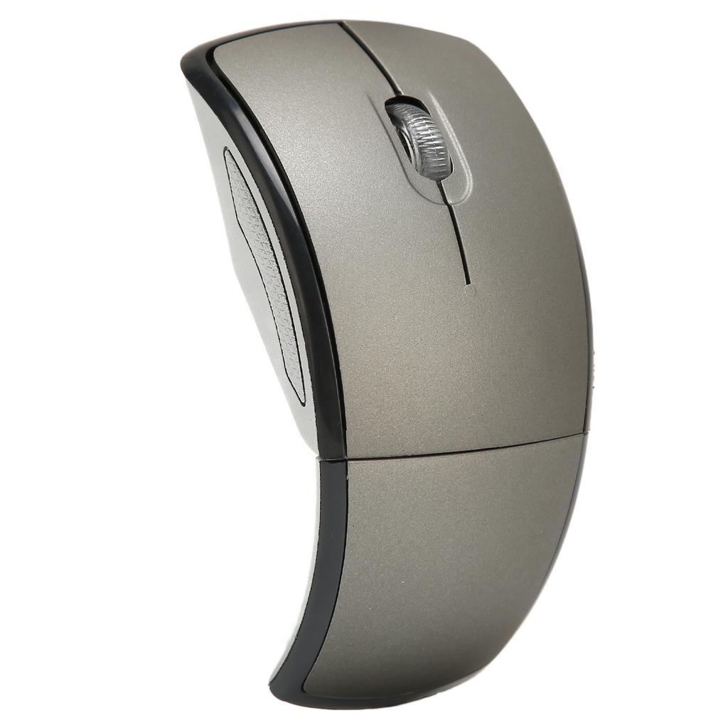 Folding Wireless Mouse Portable Compact 2.4G Wireless Folding Mouse 1600dpi Matte Gaming Mouse