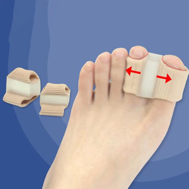 1Pcs Silicone Toe Spreader Separator Bunion Corrector Thumb Finger Correction Straightener Foot Care Tool