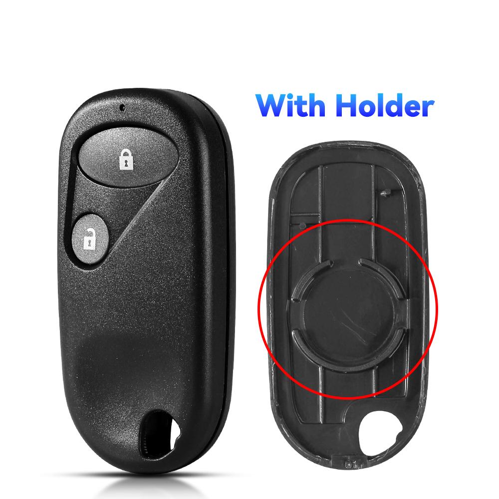 KEYYOU 2/3/4 Buttons For Honda Accord Civic CRV Jazz S2000 Fit Odyssey Entry Replacement Remote Key Shell Case