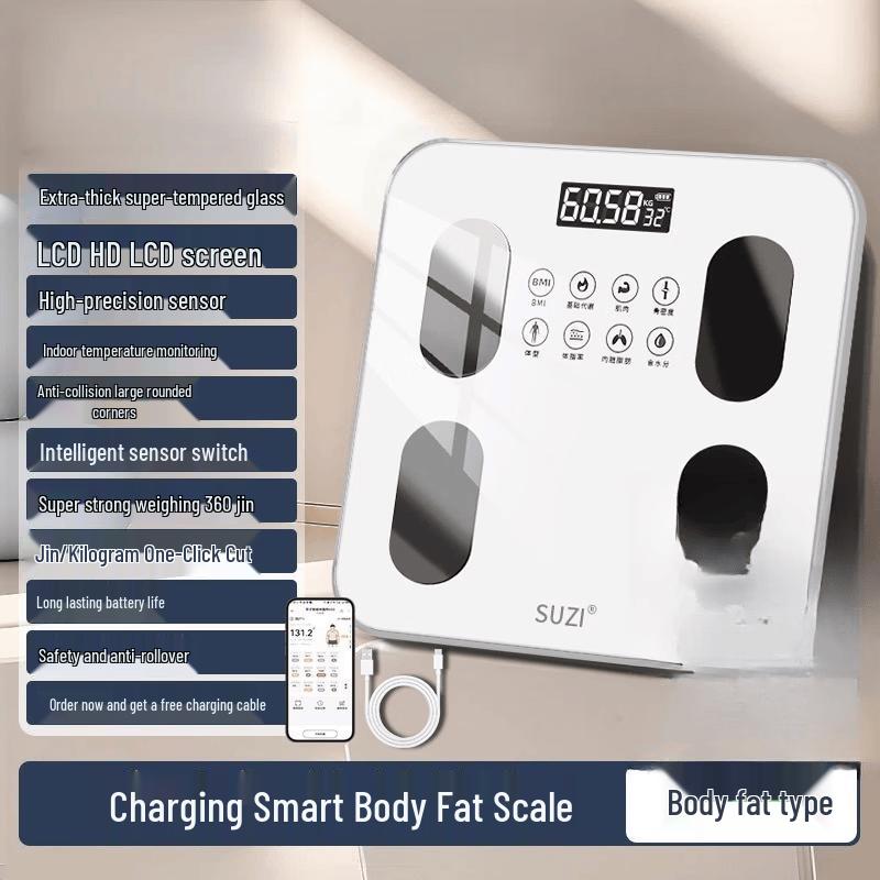 Milin i Smart Rechargeable Body Fat Scale (CN version)