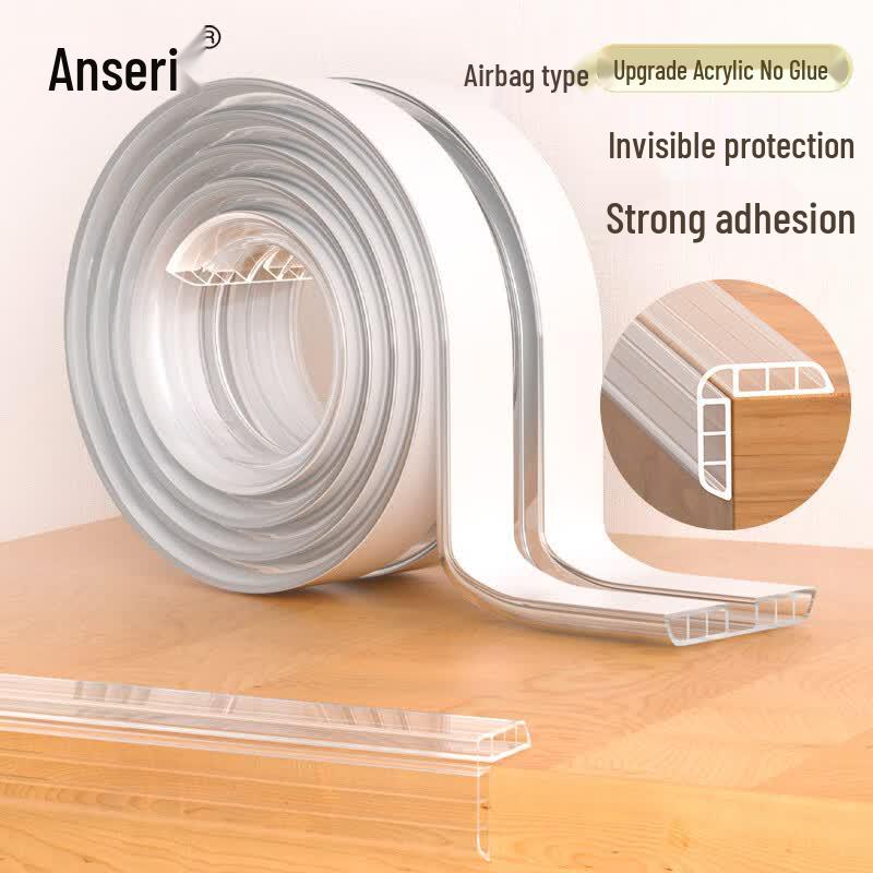 Aisairui Clear PVC Edge Protector Strip