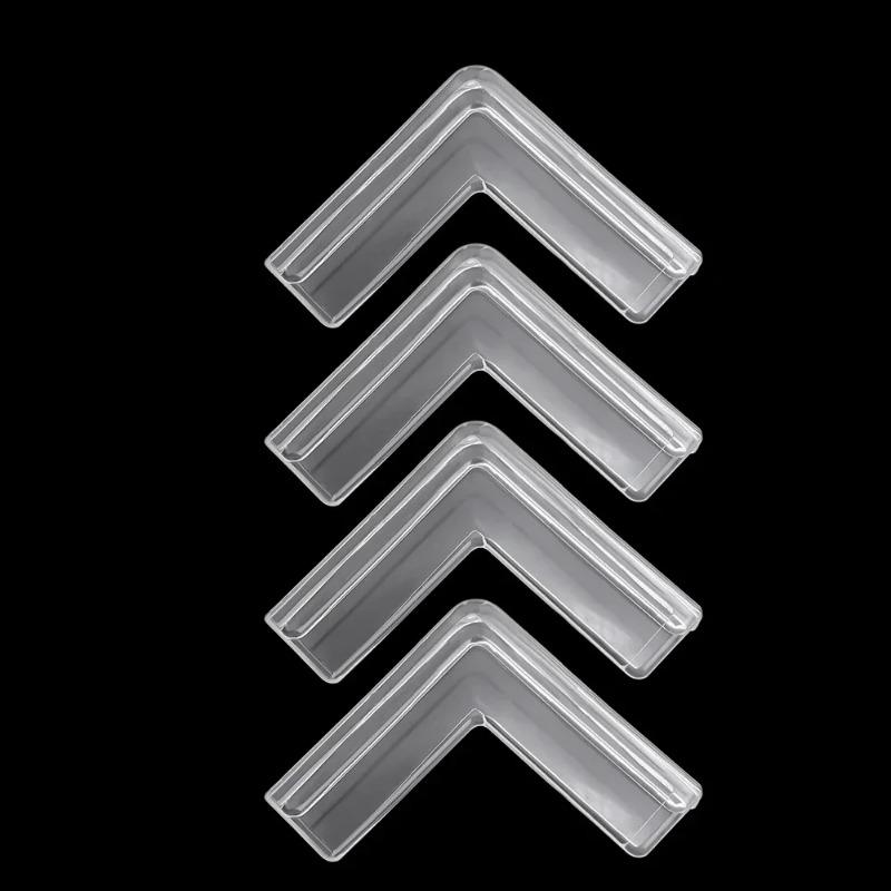 

8/1 шт ПВХ антистолкновительный угловой коврик для защиты угла стола прозрачный детский антистолкновительный защитный чехол для безопасности детей Transparent 4Pcs